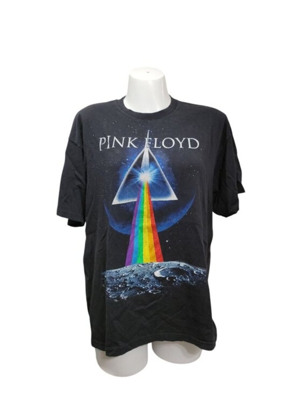 Pink Floyd Dark Side Of The Moon Graphic Tee Delta Pro Weight XL Black - Picture 9 of 9